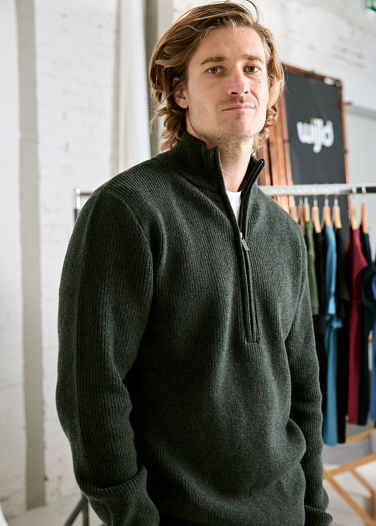 Wijld Tim Herren Strickpullover Palude Recyclingwolle