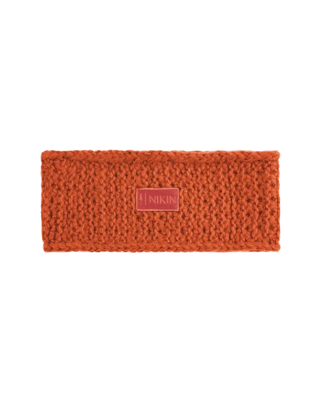 NIKIN TreeHeadband Patch Stirnband Fleece brick One Size