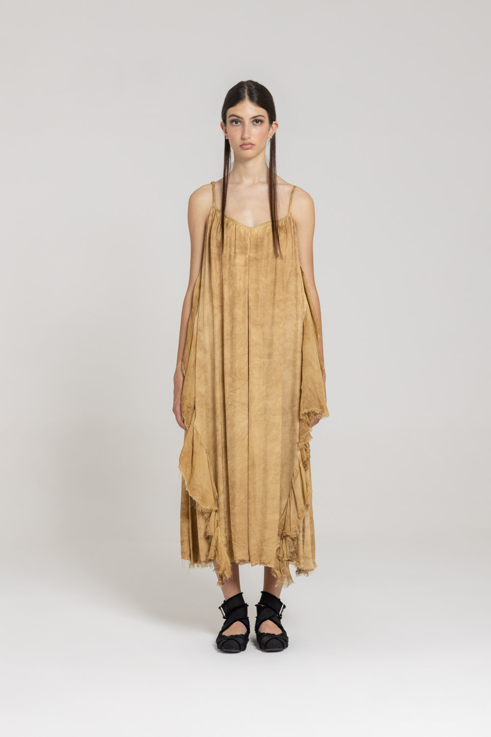 Sanctamuerte Abito Lungo Kleid lang Alltag