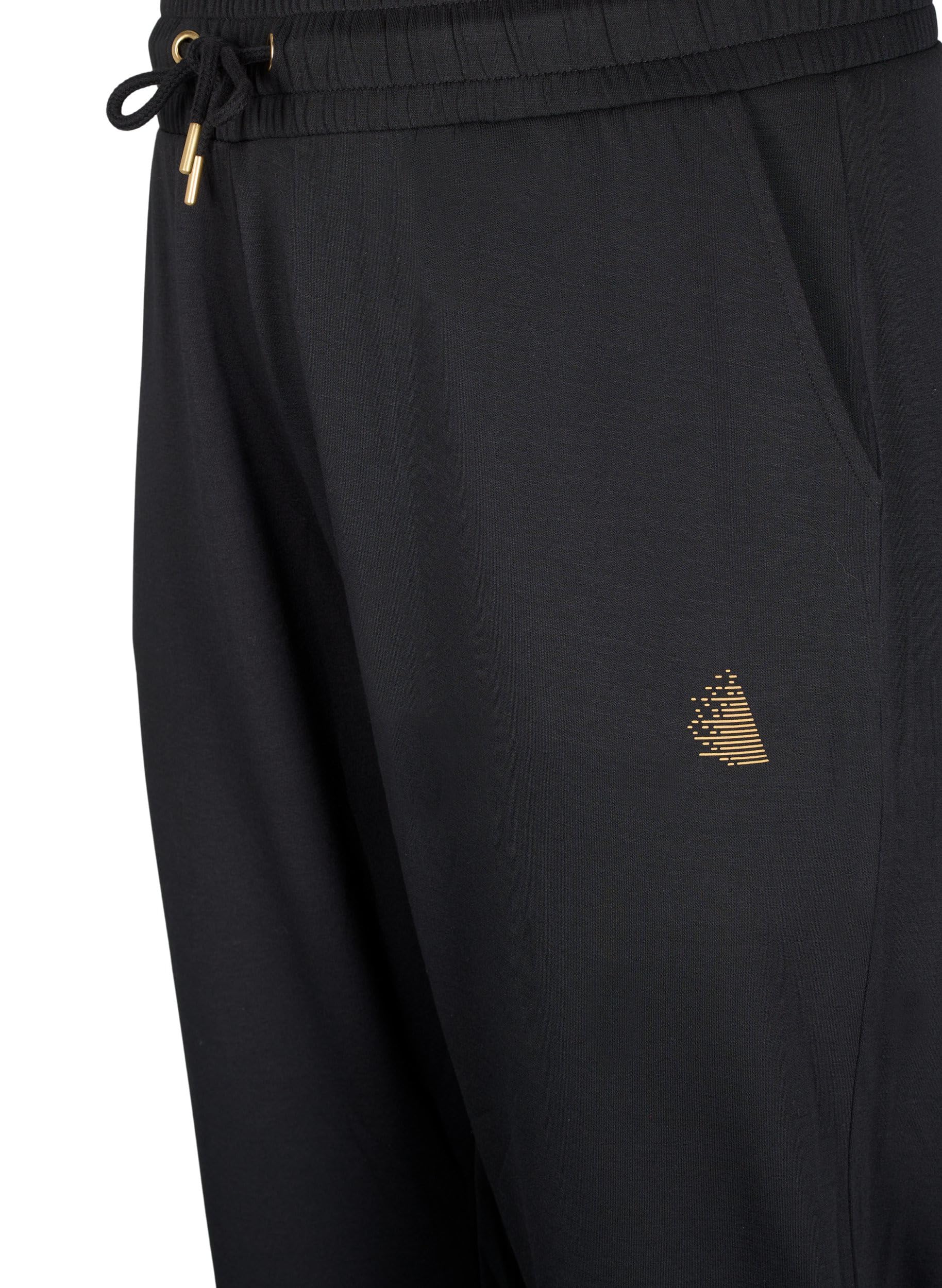 Zizzi Activewear Sweathose Modal Kordelzug Taschen