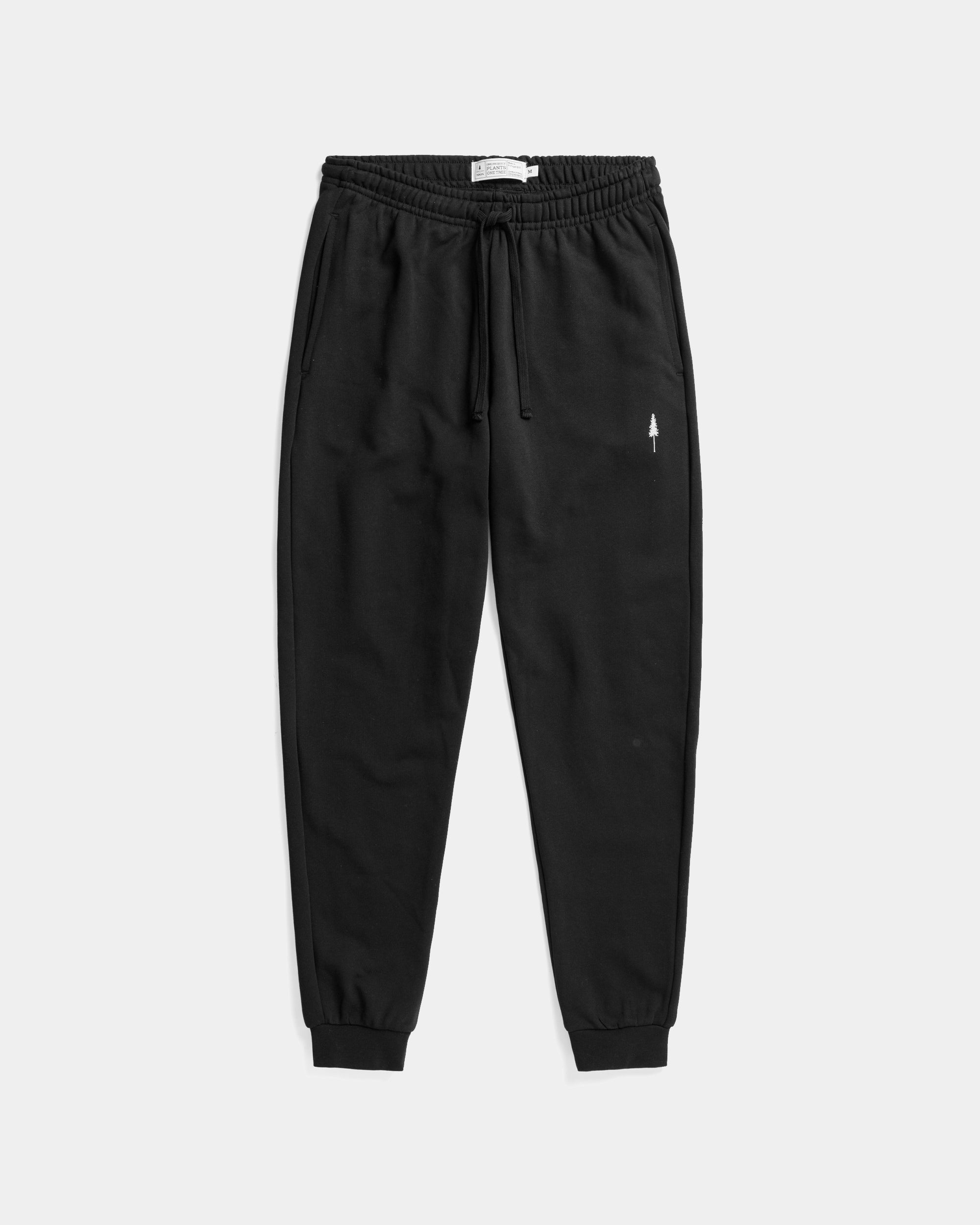 NIKIN TreePants Jogging Damen Herren Hose Black Bio-Baumwolle