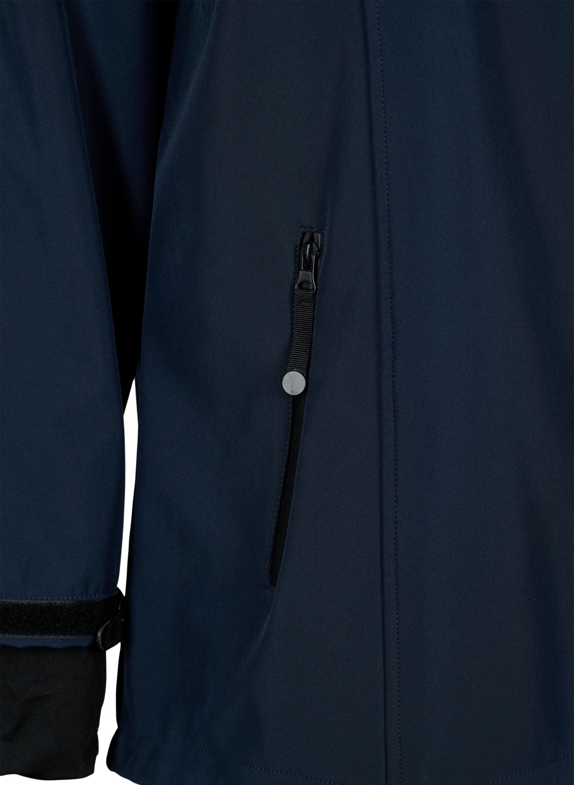 Zizzi Softshelljacke Night Sky Kurz Fleece Gr. 42-44