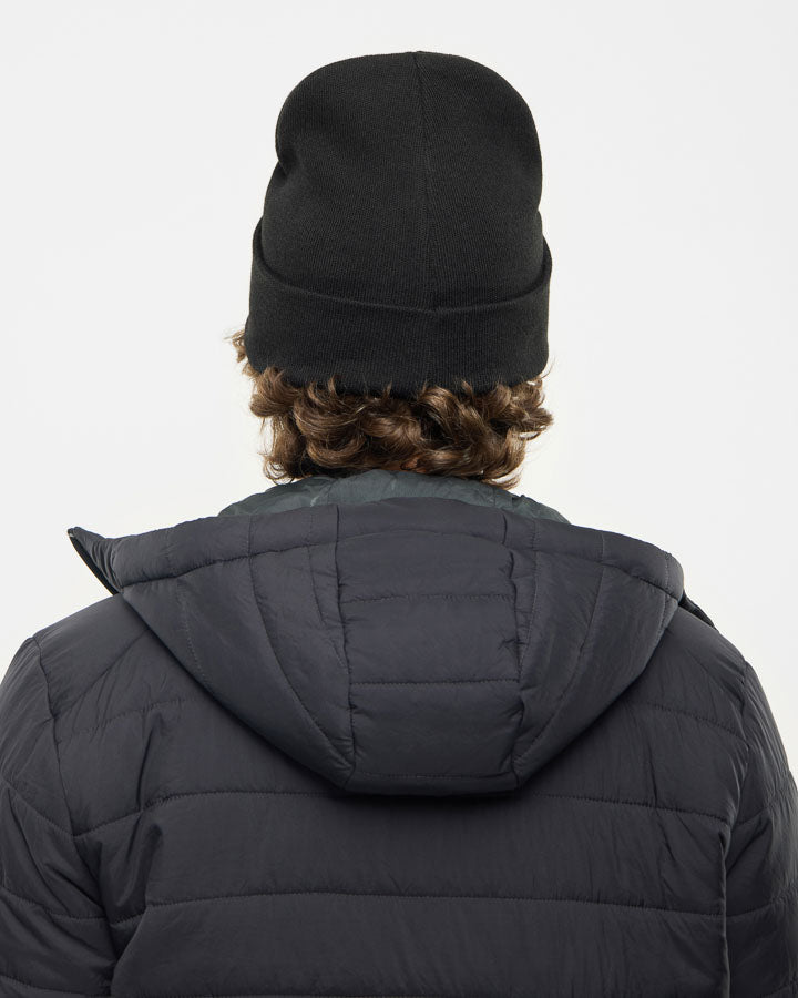 NIKIN Treeanie Classic Patch Beanie Black Baumwolle
