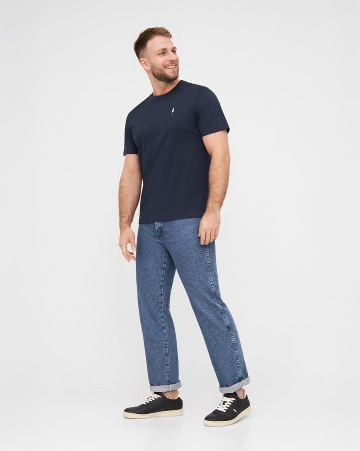 NIKIN TreeShirt Dark Navy T-Shirt Bio-Baumwolle Dunkelblau