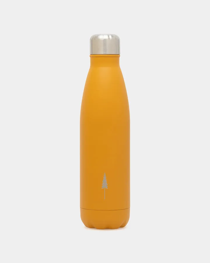 NIKIN TreeBottle Trinkflasche Mustard Edelstahl 500ml