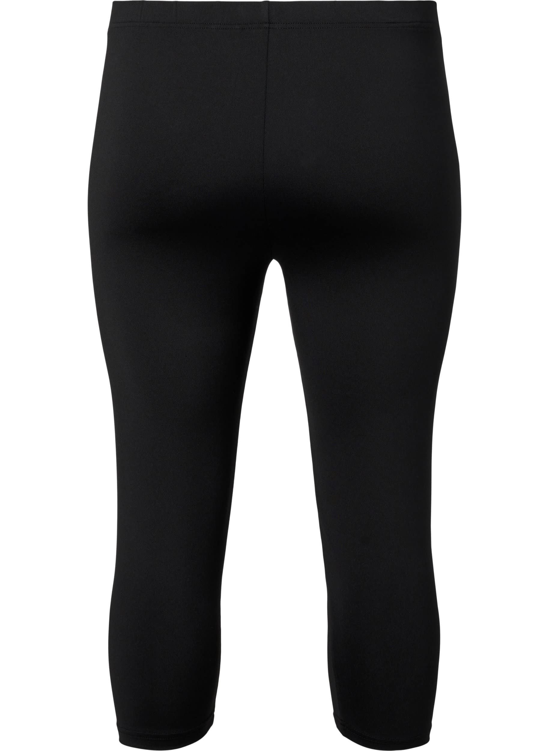 Zizzi Trousers & Leggings 3/4 Leggings 2er-Pack Stretch