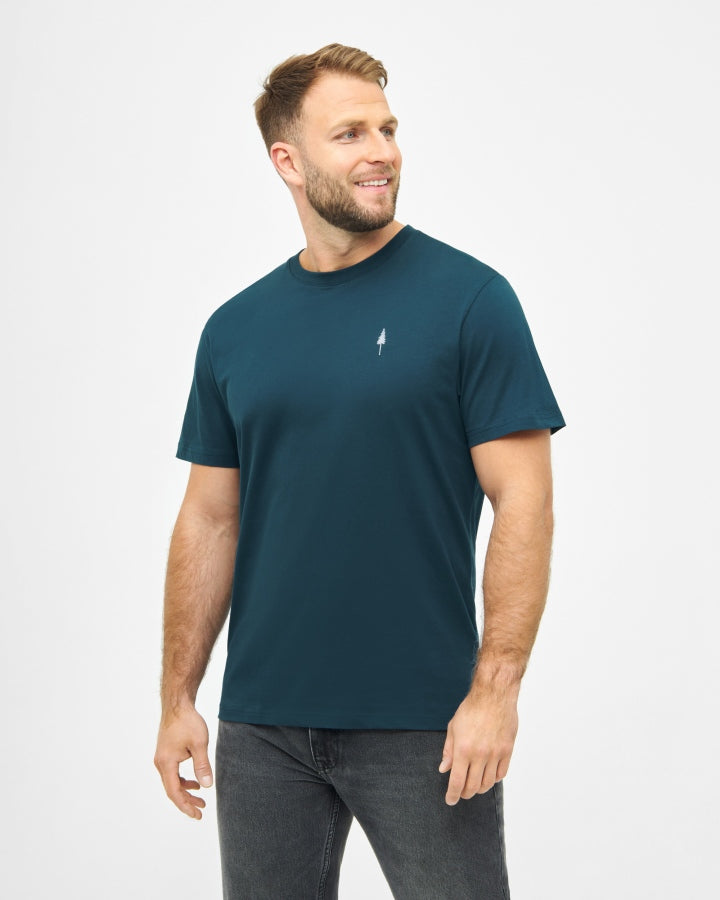 NIKIN TreeShirt Petrol T-Shirt Bio-Baumwolle