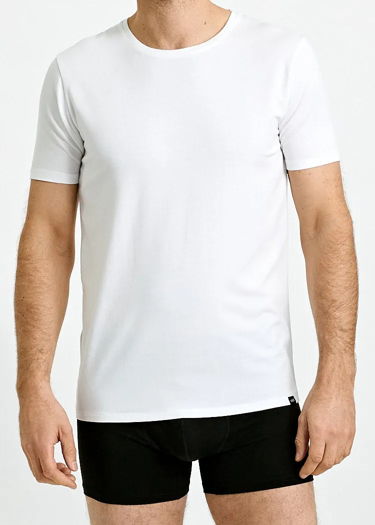 Wijld Underwear Oliver Unterhemd Herren Bright White Holz