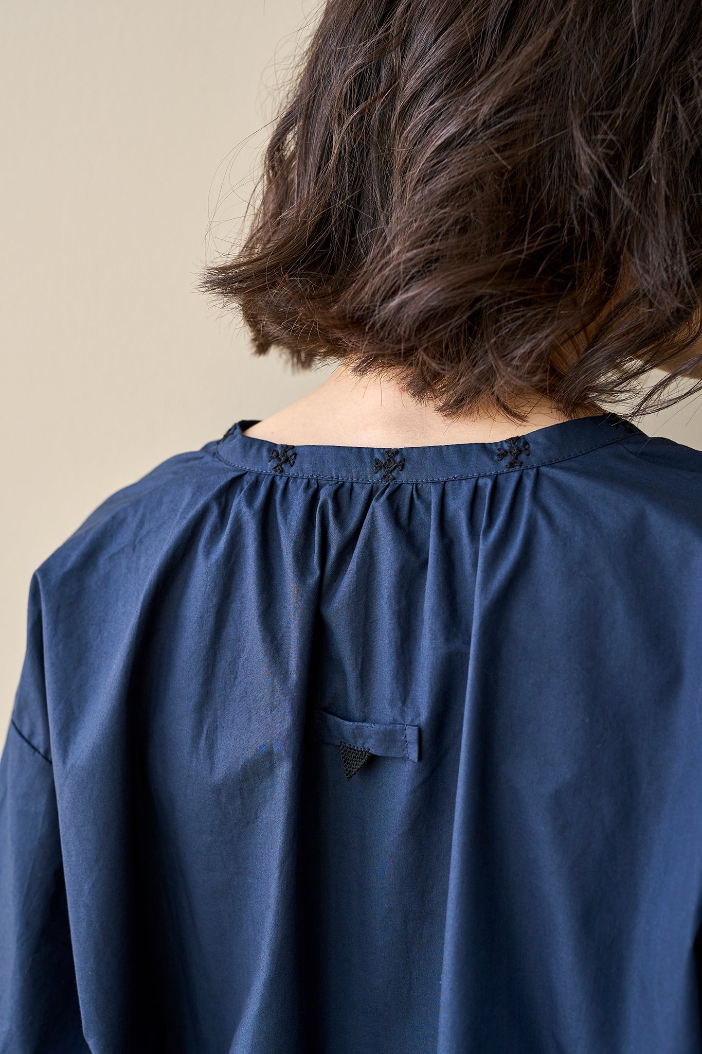 Christiane Strobel Oberteile OFELIA Bluse Bio-Baumwolle Blau