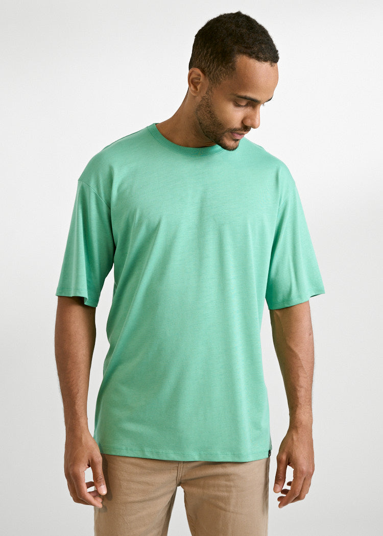 Wijld James WoodShirt Herren Winter Green Lyocell