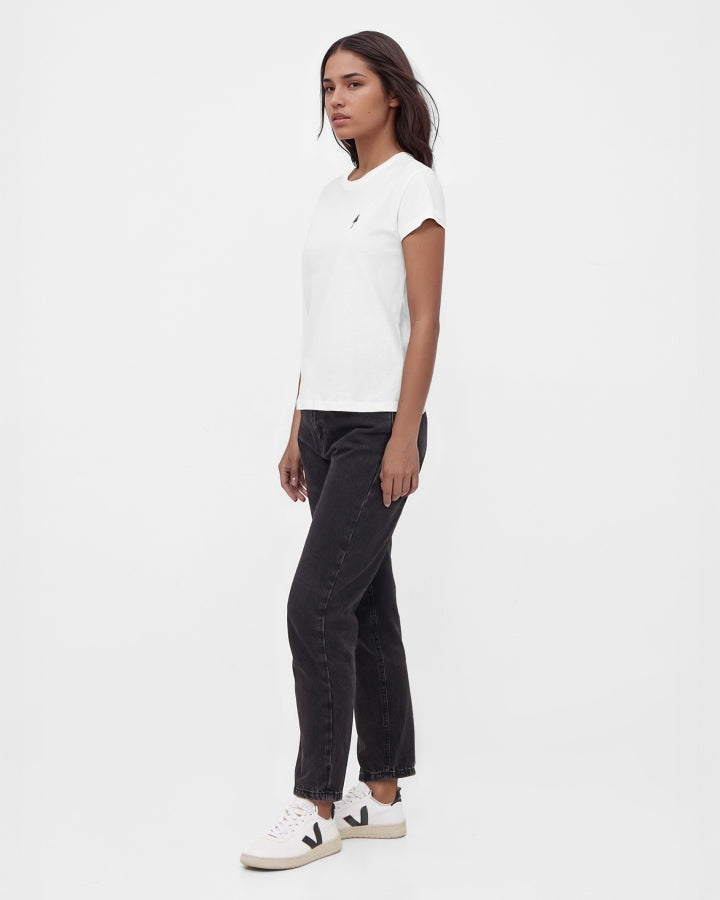 NIKIN TreeShirt Women T-Shirt White Bio-Baumwolle