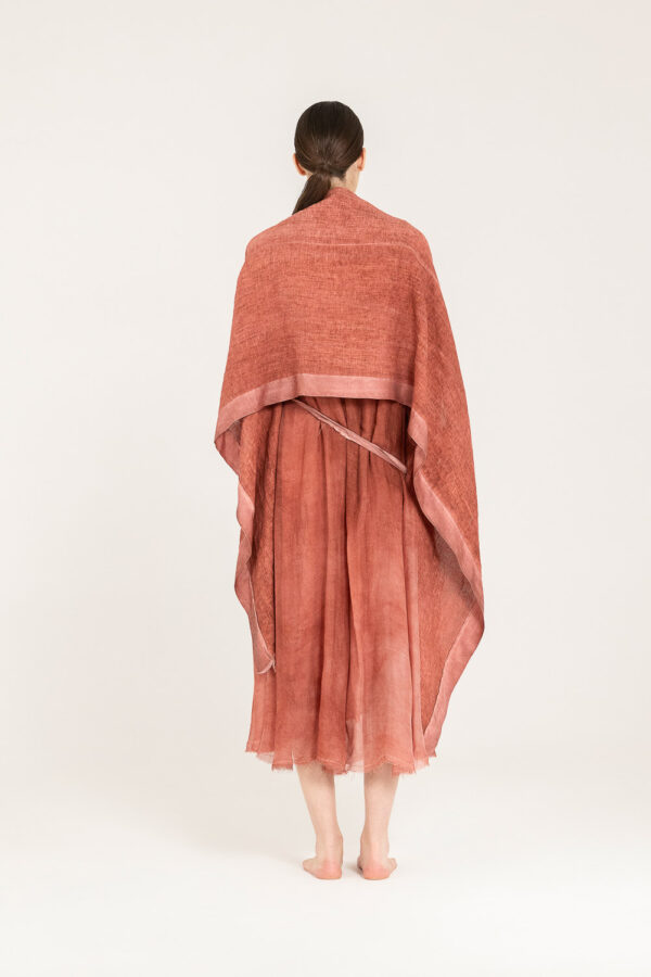 Sanctamuerte Accessori Stola Kimono Schal Leinen