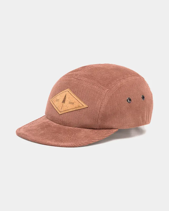 NIKIN TreeCap 5 Panel Cord Kids Cap Chestnut 1-4Y Kord