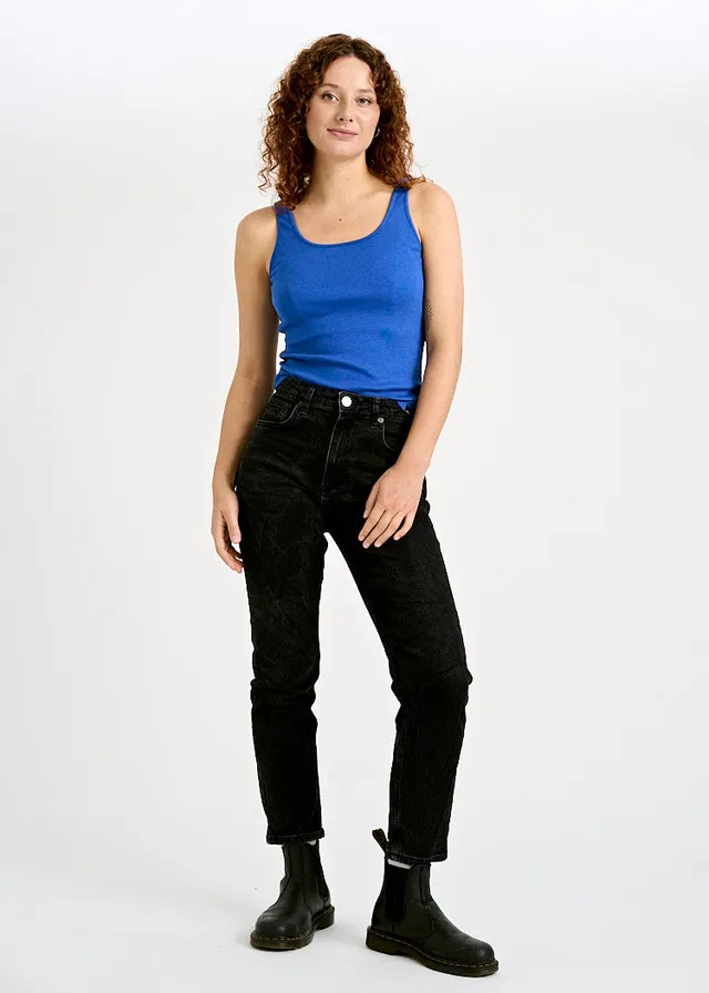 Wijld Sandra Ripp Tank Top Damen Surf The Web Lyocell