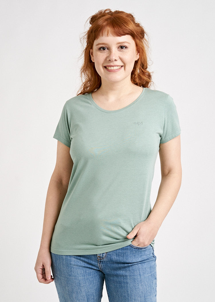 Wijld Sarah WoodShirt Damen Green Bay Lyocell
