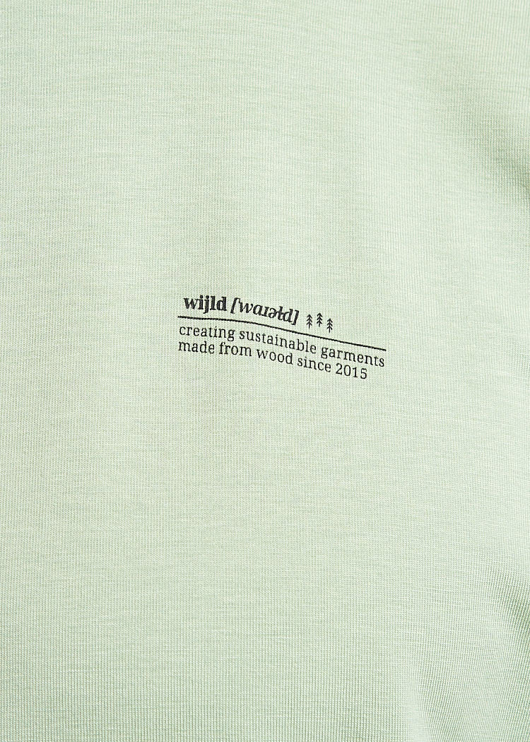 Wijld Woodshirt Timo T-Shirt Herren Basil Lyocell