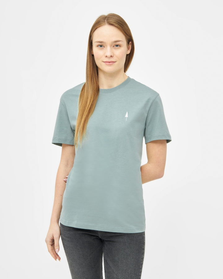 NIKIN TreeShirt T-Shirt Turquoise Bio-Baumwolle