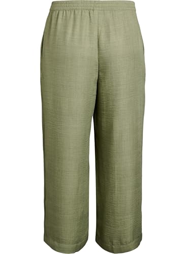 Zizzi Trousers Hose Große Größen Weit Oil Green Schwarz