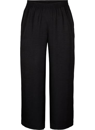 Zizzi Trousers Hose Große Größen Weit Oil Green Schwarz