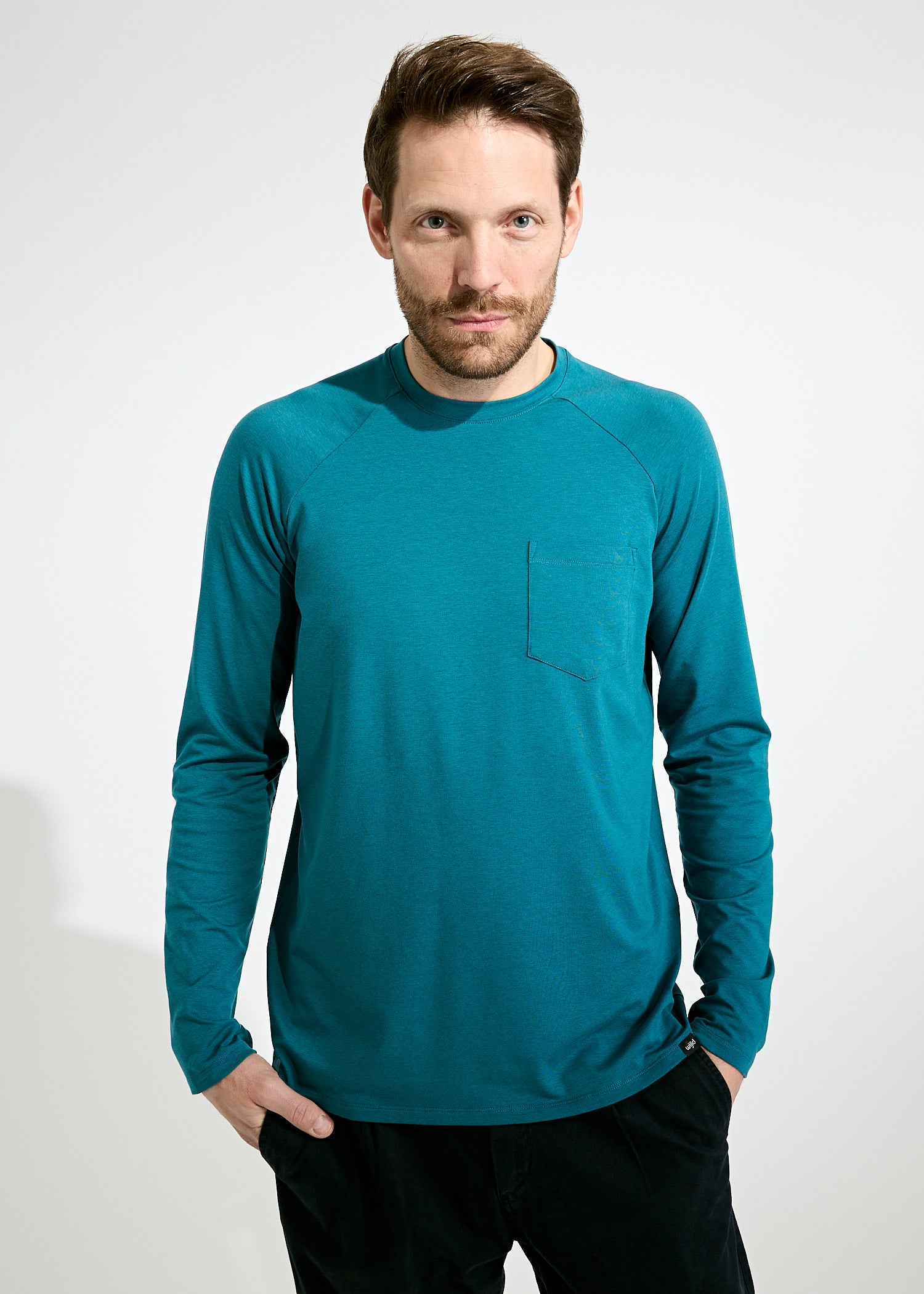 Wijld Longsleeves Langarmshirt Hans Lyocell Corsair