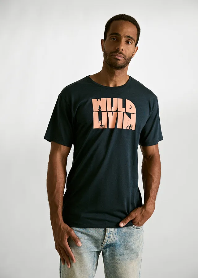 Wijld Timo Wijld Livin Woodshirt Herren Lyocell