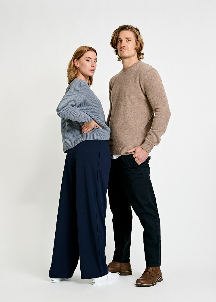 Wijld Josephine Strickpullover Baumwolle Ultramar