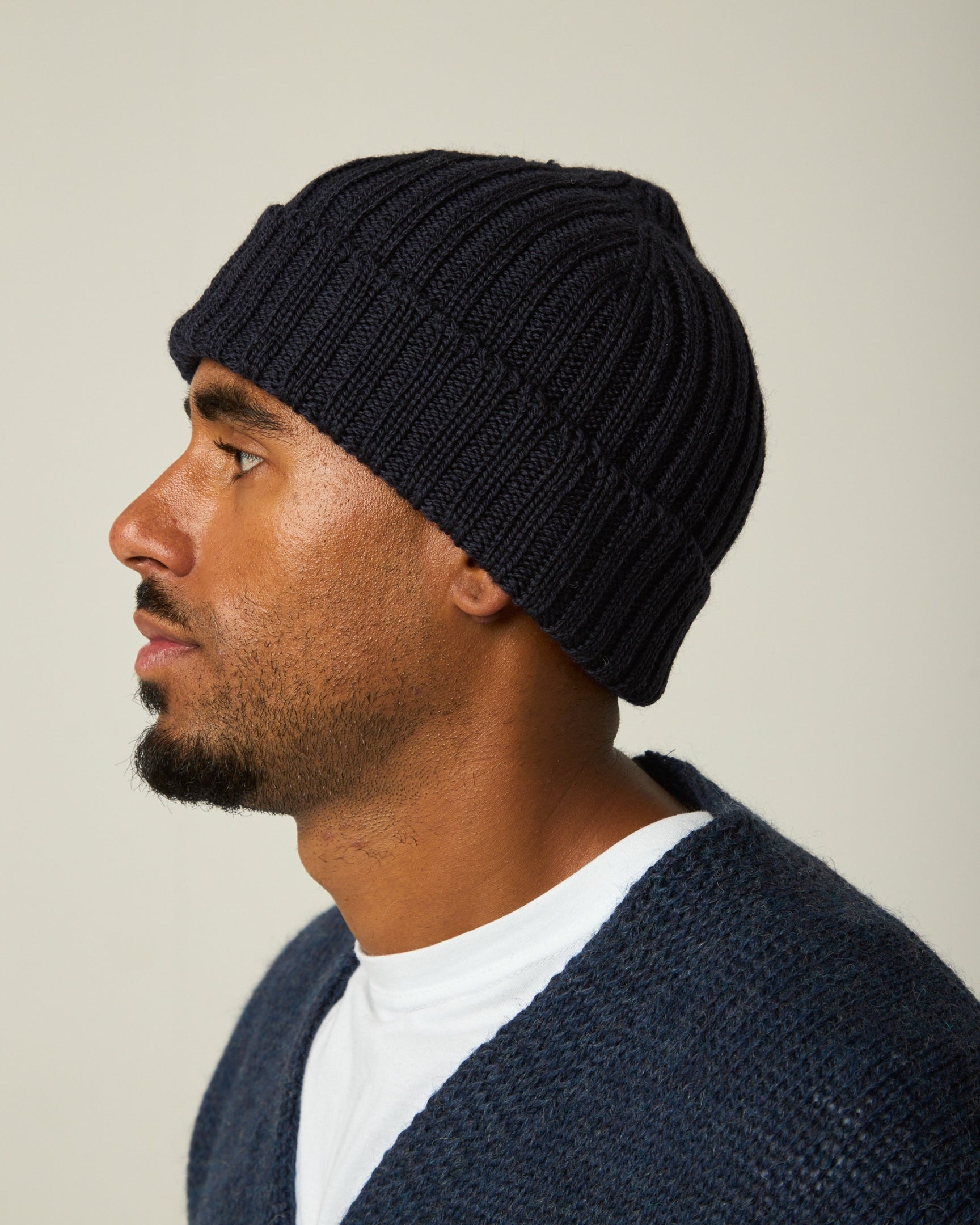 Peregrine Avening Beanie Wollmütze Ecru Merino