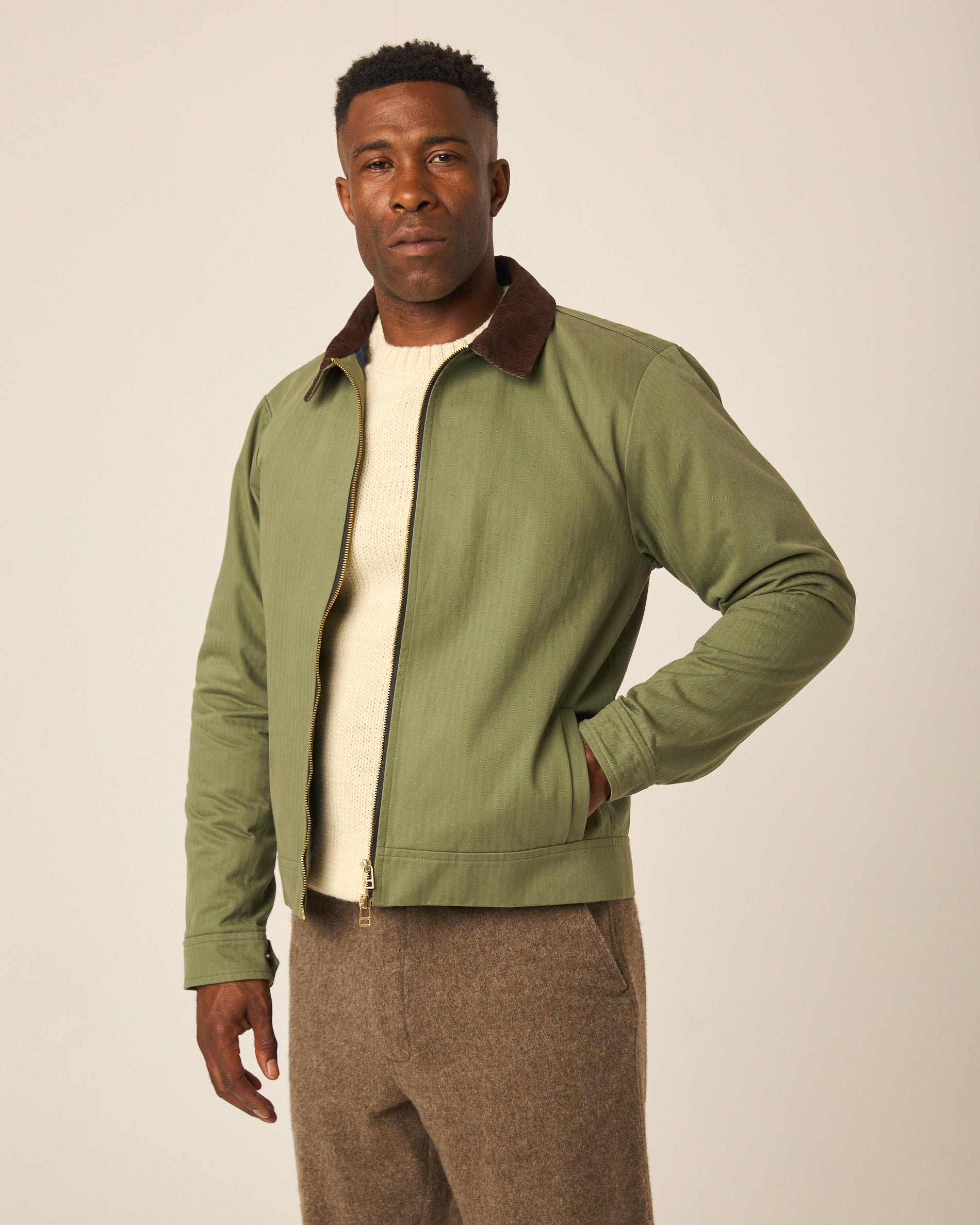 Peregrine Buddy Work Jacket Jacke Moss M Baumwolle