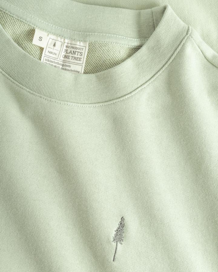 NIKIN TreeSweater Relaxed Sweater Cool Matcha Bio