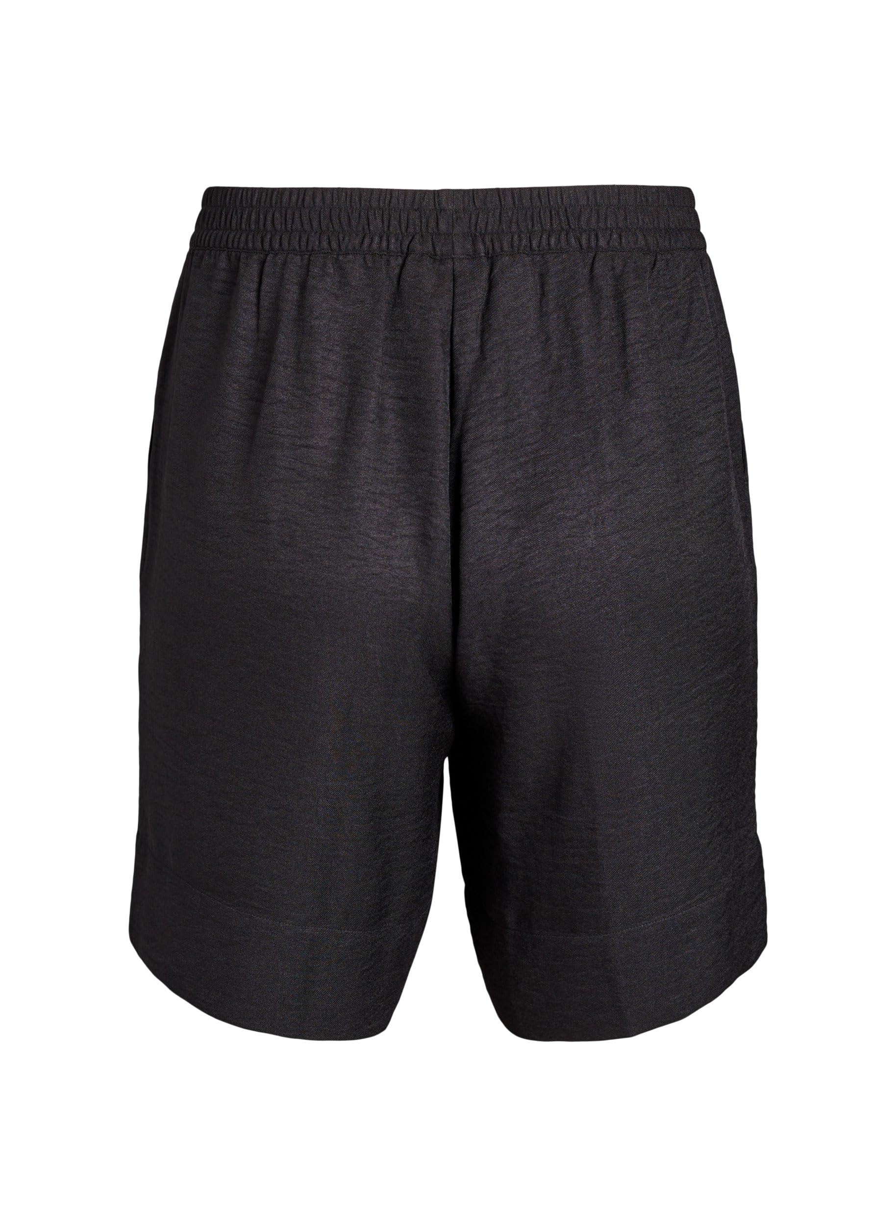 Zizzi Shorts Damen weit hoher Bund Taschen recycelt Gr.42-60