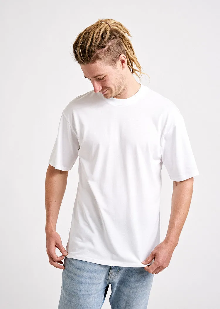 Wijld James T-Shirt Herren Bright White Holz Regular