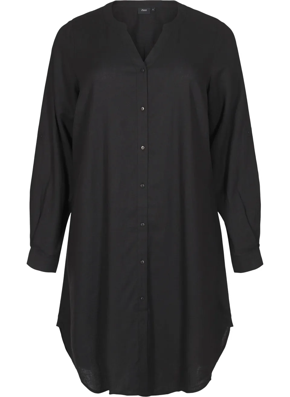 Zizzi Blouses Shirts Bluse Leinen Viskose 42-44