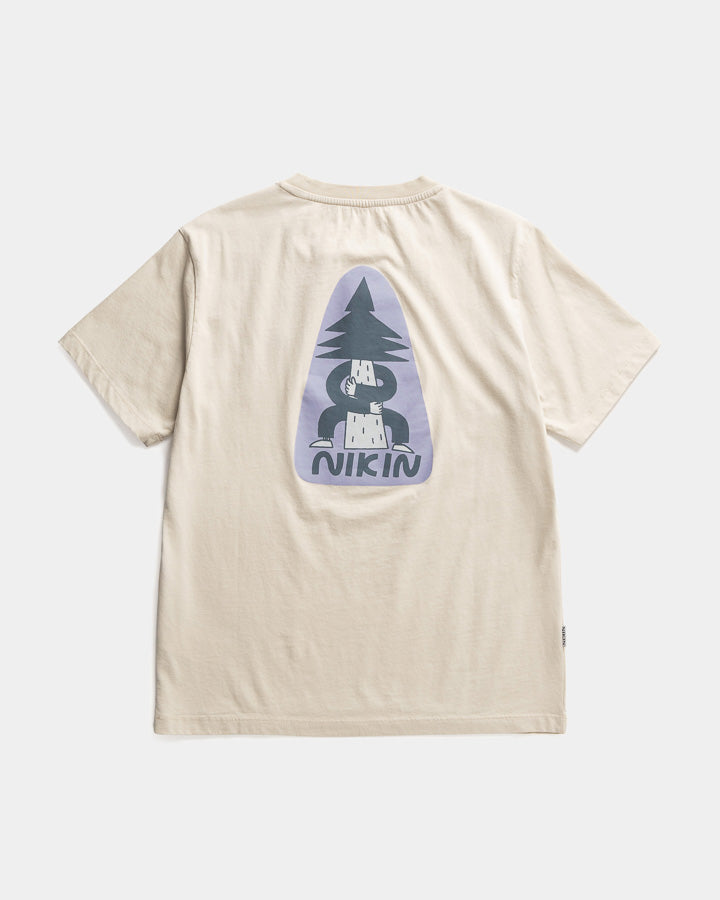 NIKIN TreeShirt Anniversary T-Shirt Pumice Relaxed Damen