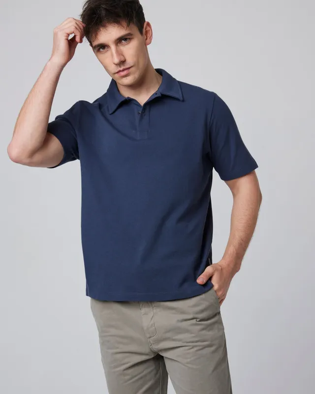 Peregrine Hayle Polo Herren Ocean S Baumwolle