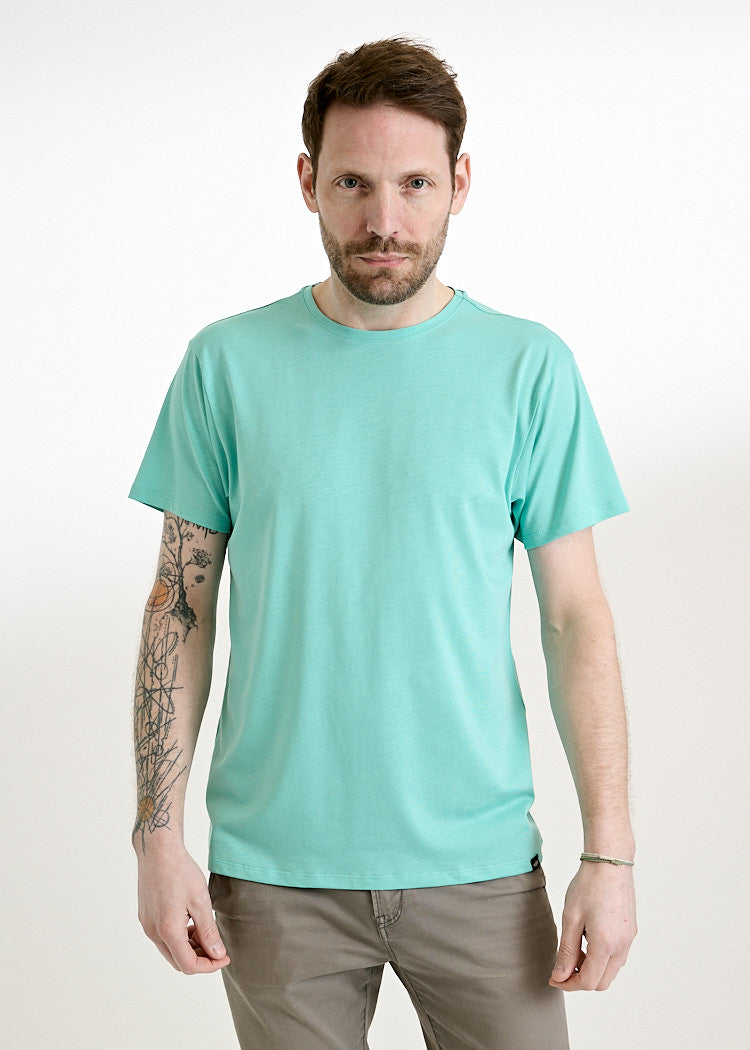Wijld WoodShirt Alex Pool Blue Herren T-Shirt basic