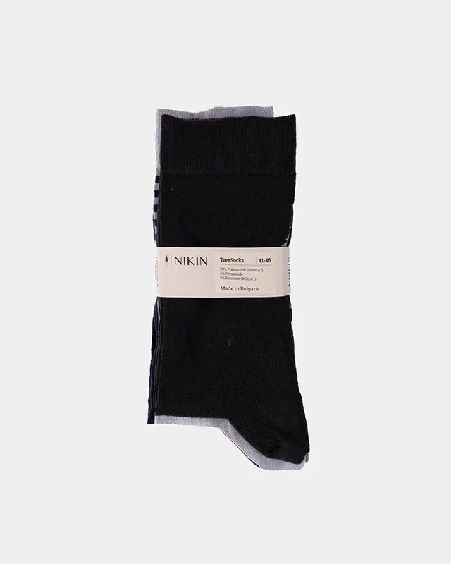 NIKIN TreeSocks Circular 3-Pack Socken Multicolor
