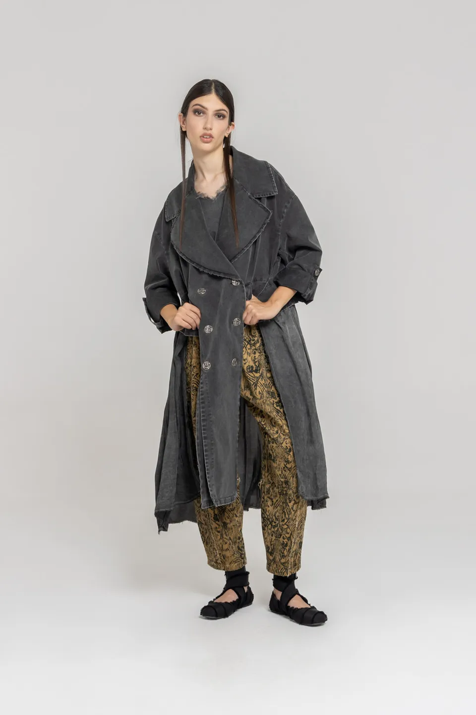 Sanctamuerte Capispalla Giacca Over Jacke Oversize