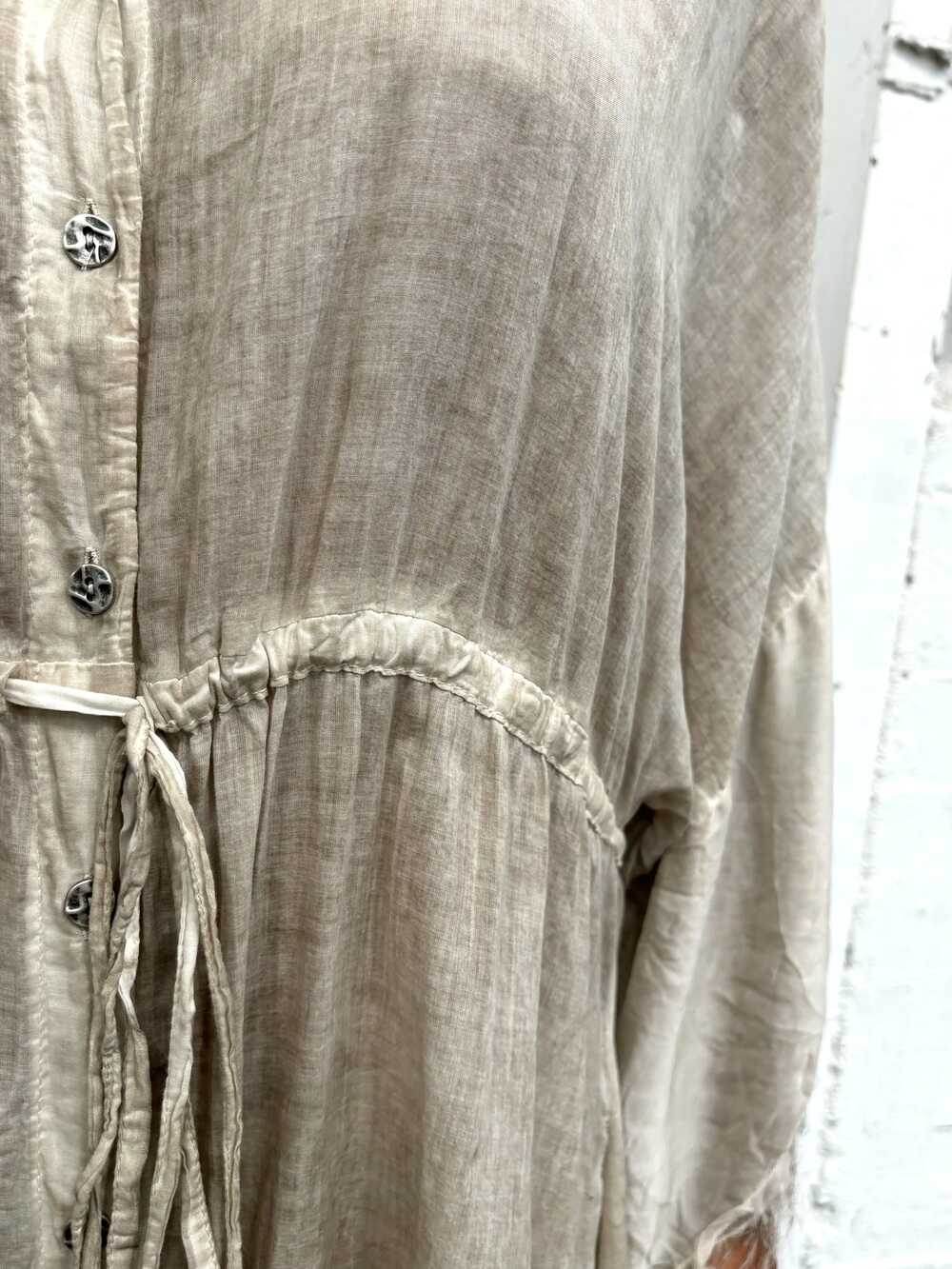 Sanctamuerte Abiti Scollo V Kleid Langarm