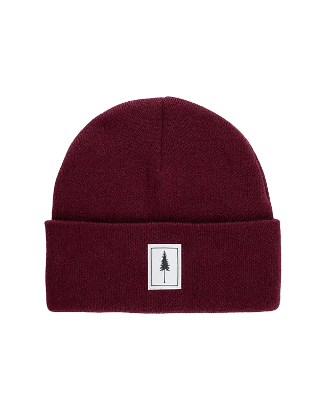 NIKIN Treeanie Classic Mütze Bordeaux Baumwolle