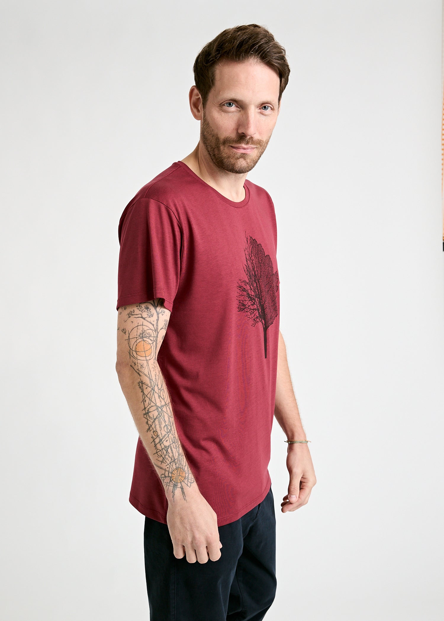 Wijld WoodShirt Alex Treeleaf Herren T-Shirt Print