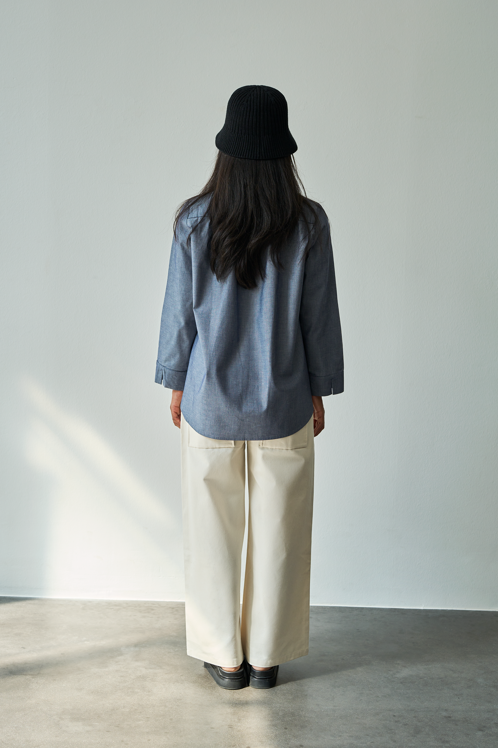 Christiane Strobel Oberteile HELEN Hemdbluse Denim Bio