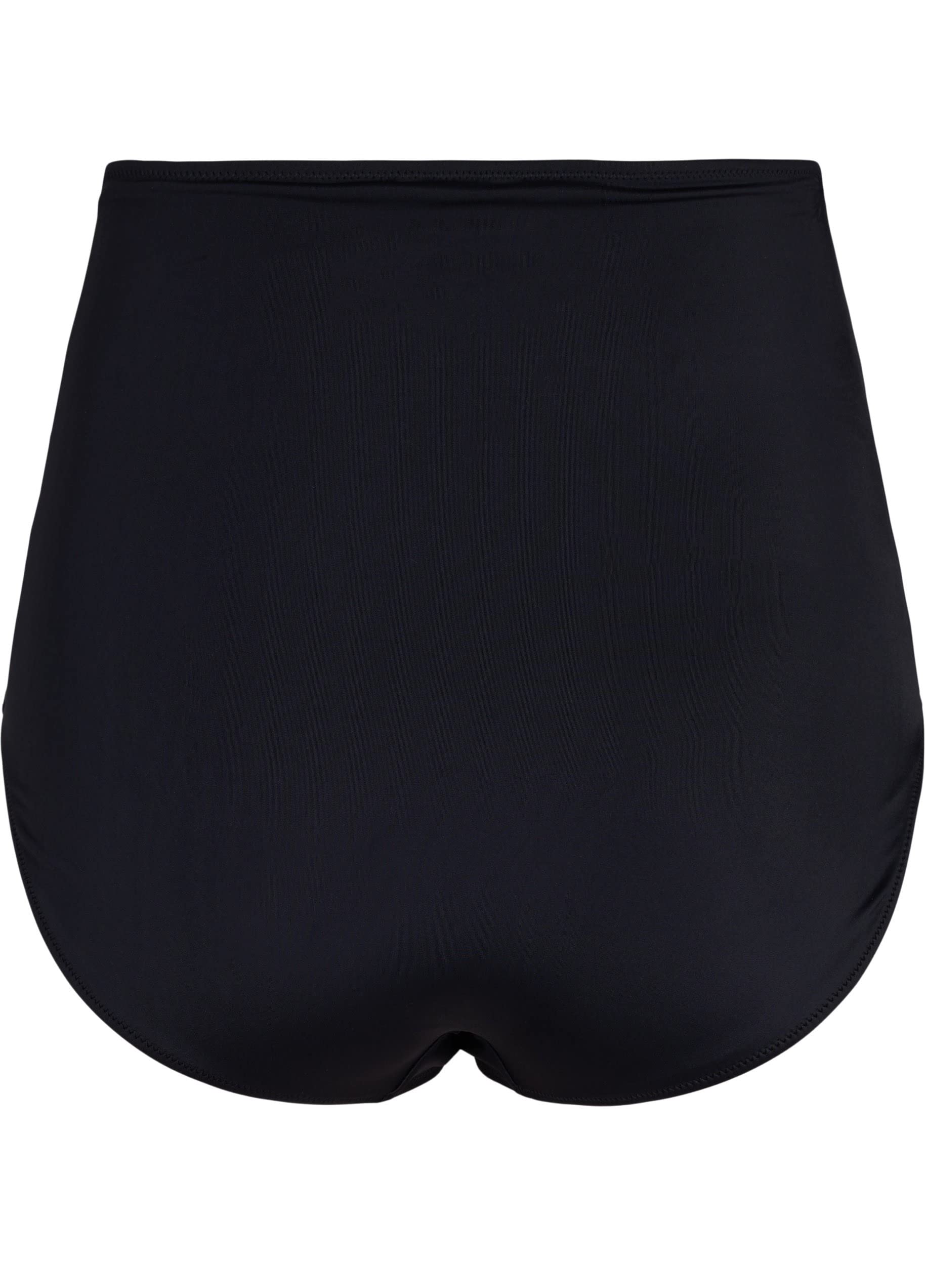 Zizzi Swim Bikini-Unterteil Damen hochtalliert schwarz
