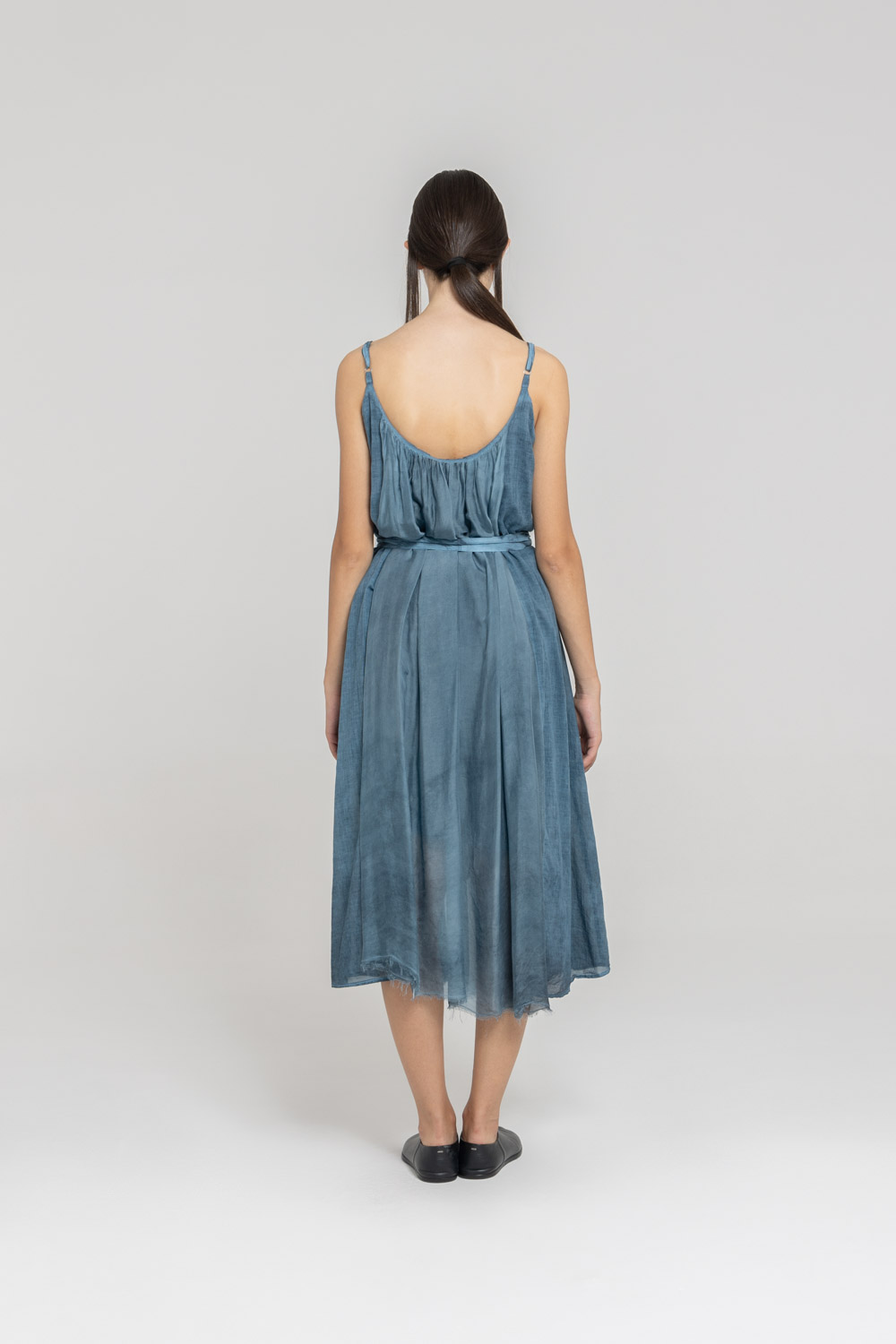 Sanctamuerte Abiti Abito Lungo Maxikleid lang