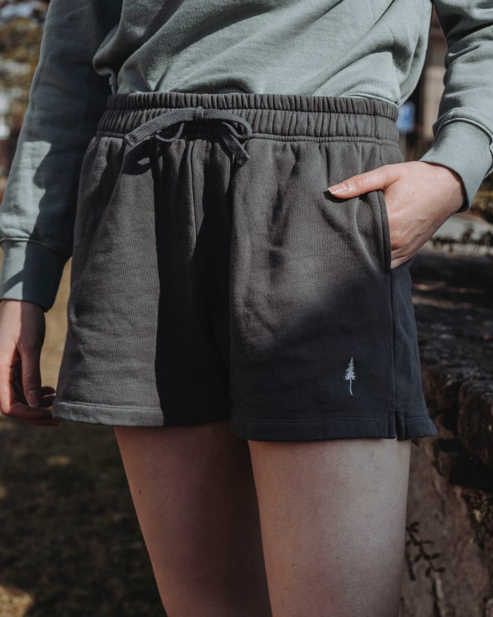 NIKIN TreeShorts Jogging Damen Anthracite Bio-Baumwolle