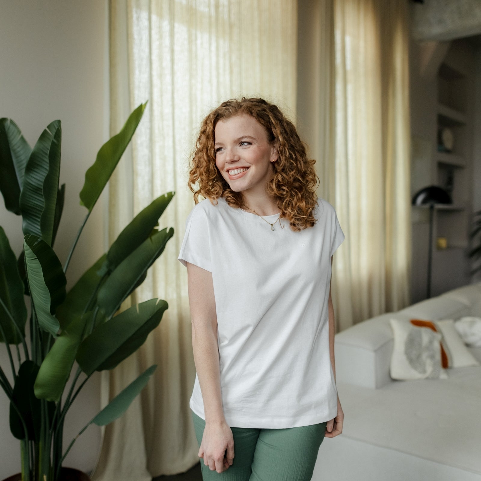 NORDLICHT Nela T-Shirt lockere Passform Bio-Baumwolle Gr.XS-XL