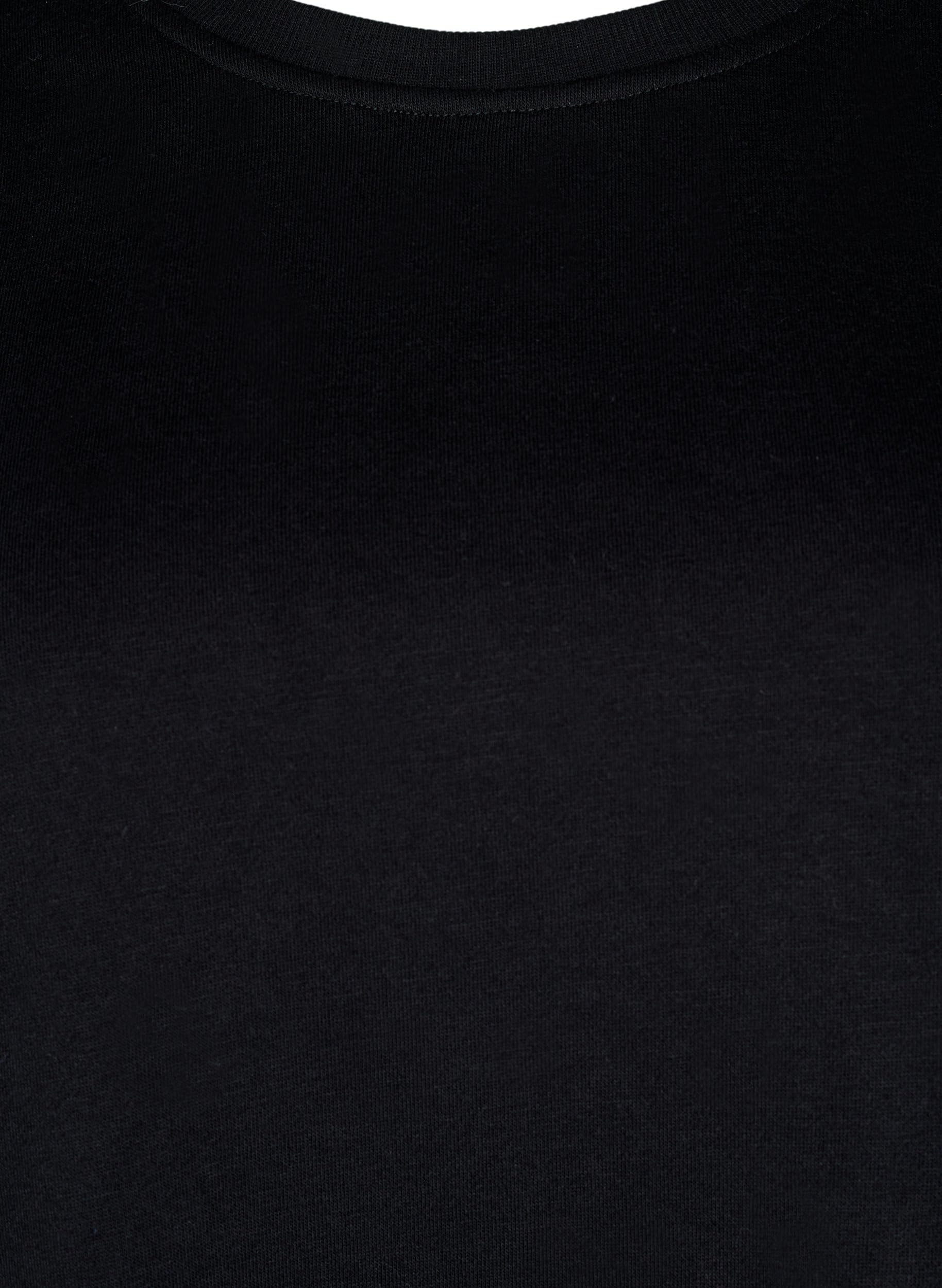 Zizzi Sweats Sweatshirt Stickerei Cut-Outs große Größen