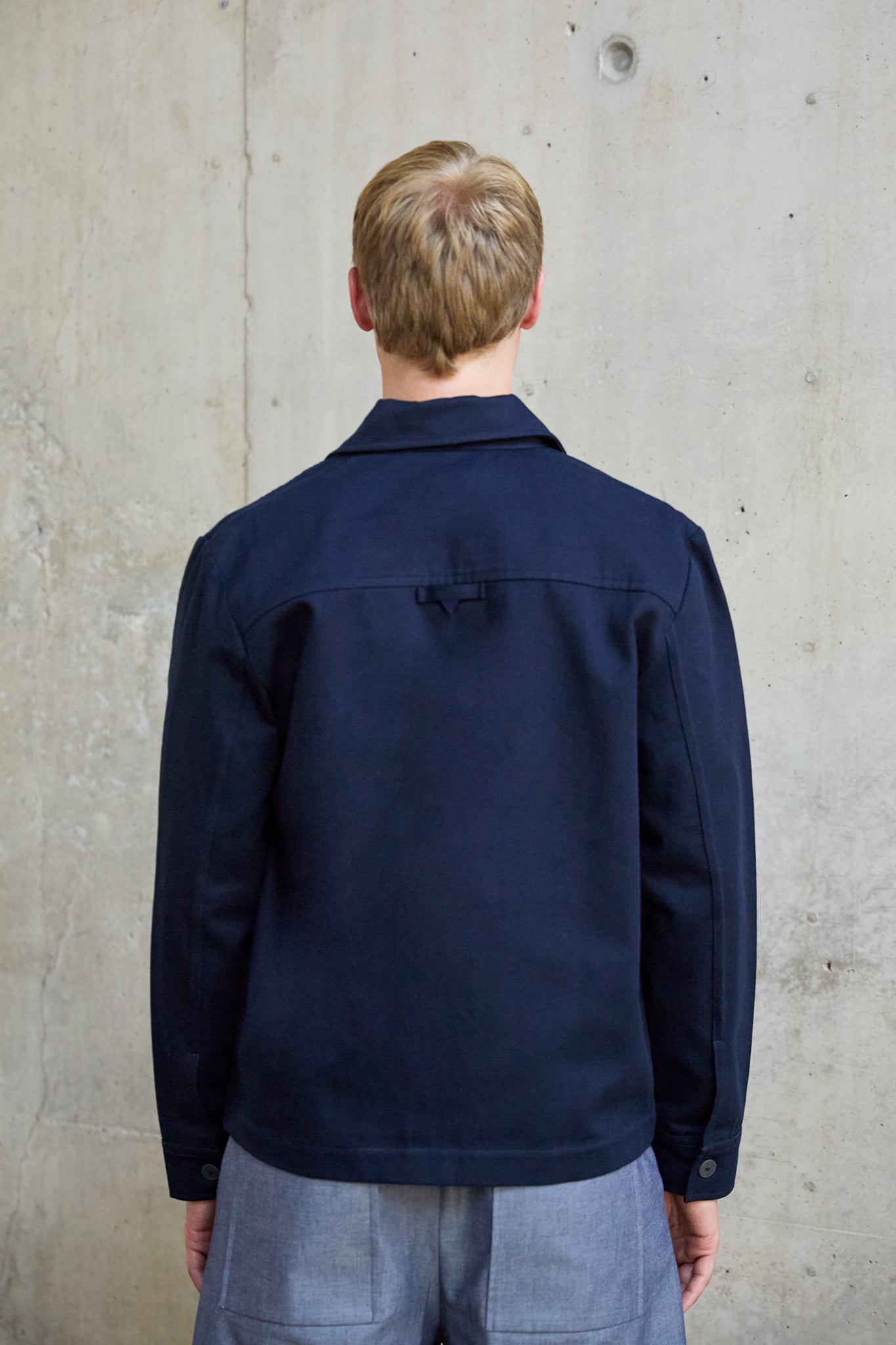 Christiane Strobel FRED Jacke Bio-Baumwolle Dark Blue