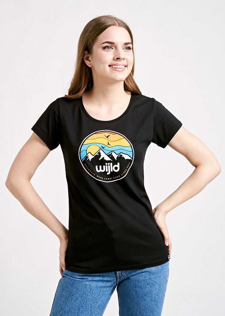 Wijld Sarah Summit Circle Damen T-Shirt Relaxed Slim