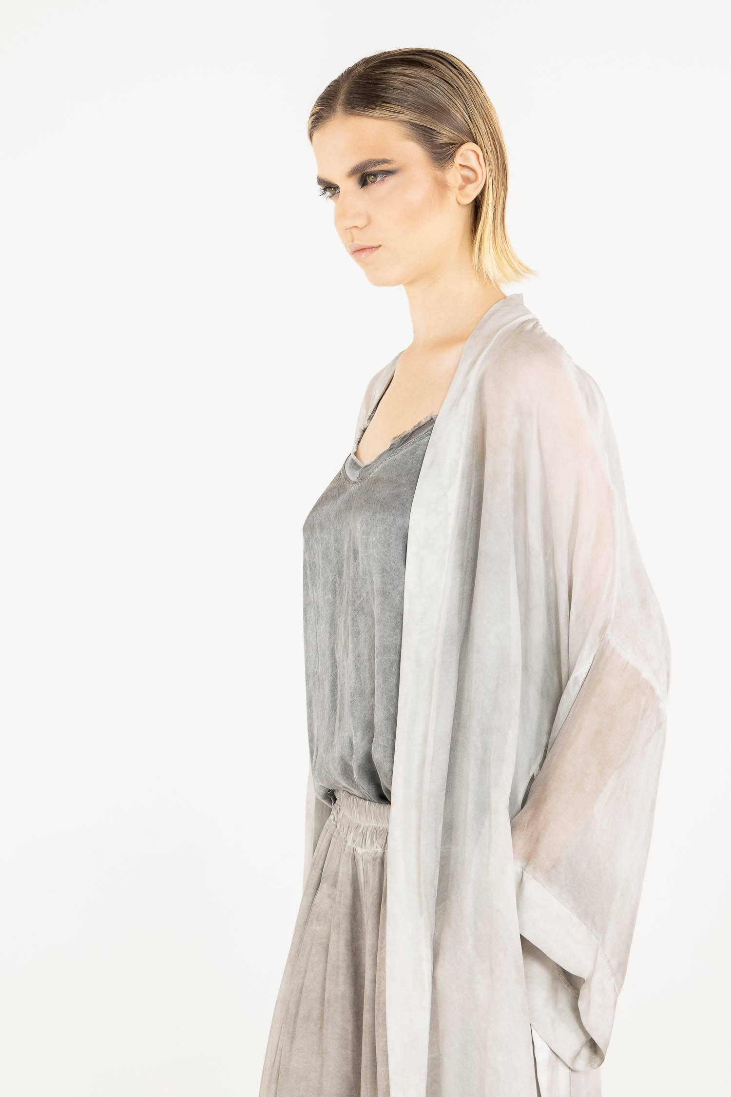 Sanctamuerte Capispalla Spolverino Kimono Viskose
