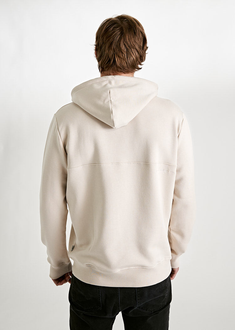 Wijld Hoodie Andy Herren Kapuzenpulli Pumice Stone